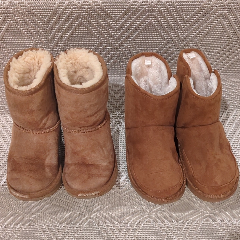 Uggs Size 11 And Old Navy Sherling Boots Size 11